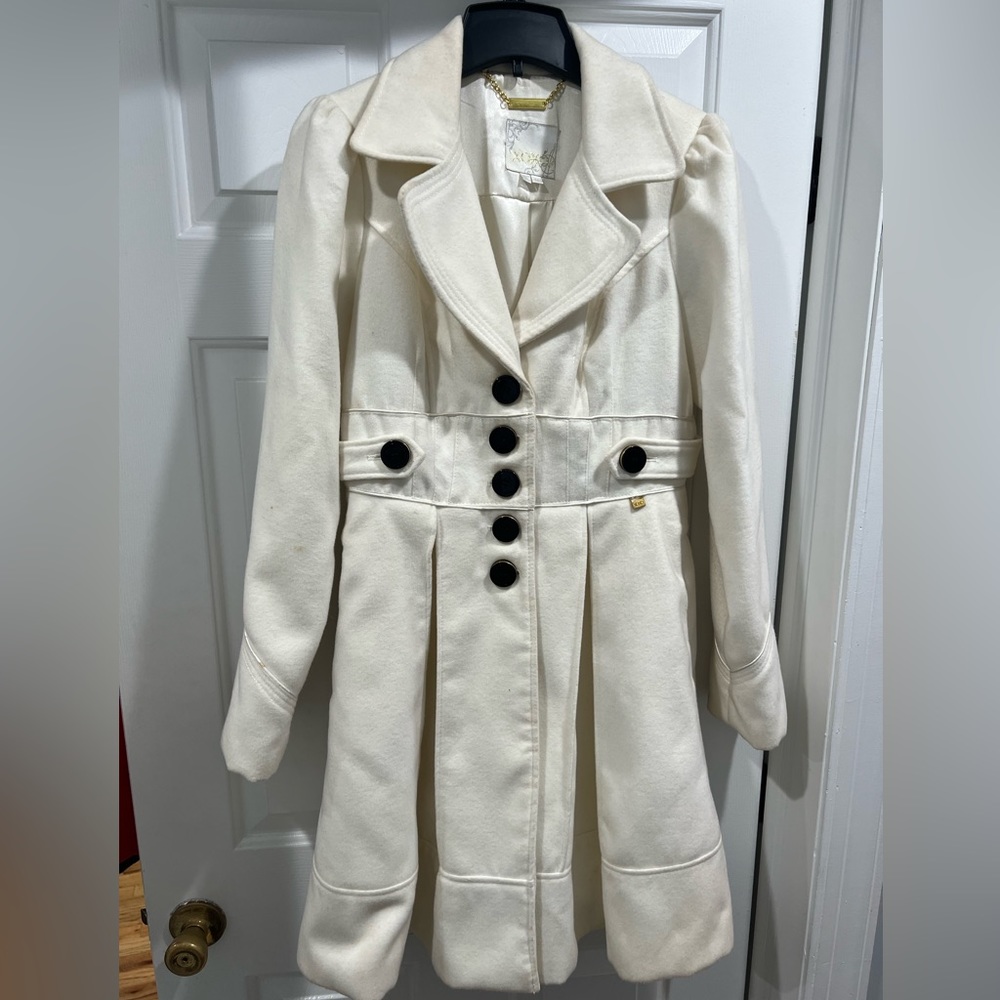 XOXO Women’s Pea Coat